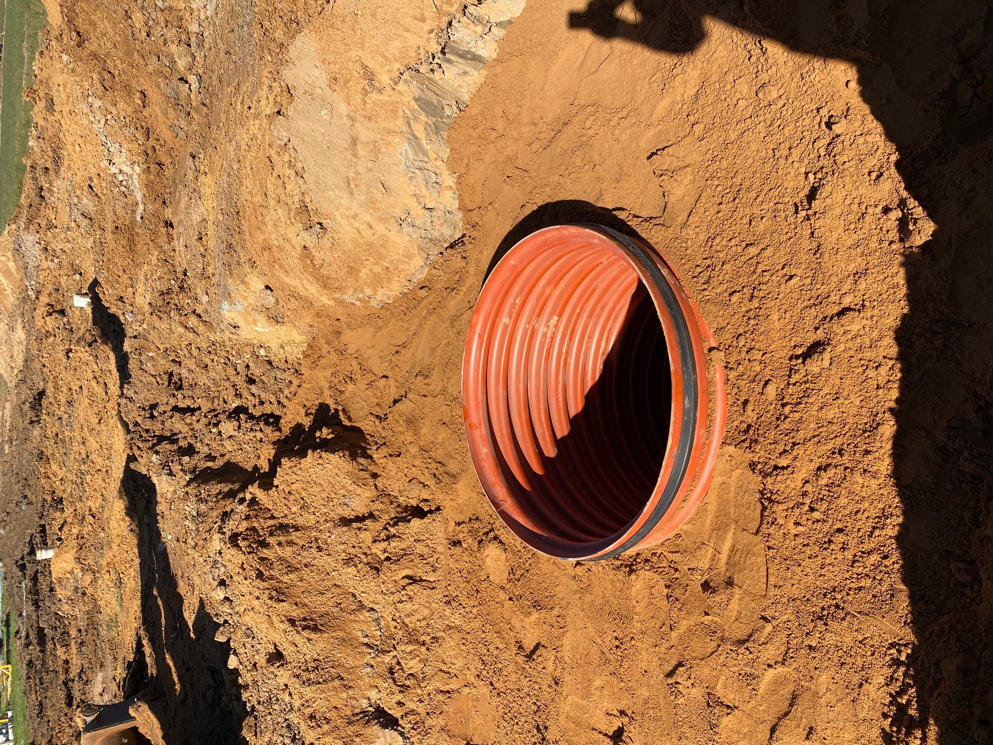 The EZIpit maintenance structures streamline laying and maintaining sewer pipe systems.
