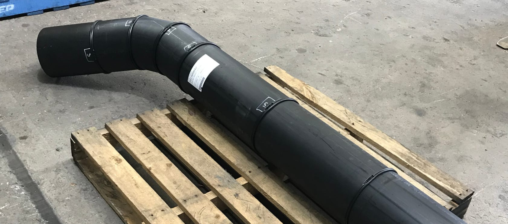 Iplex fabricated spools for gold mines 5