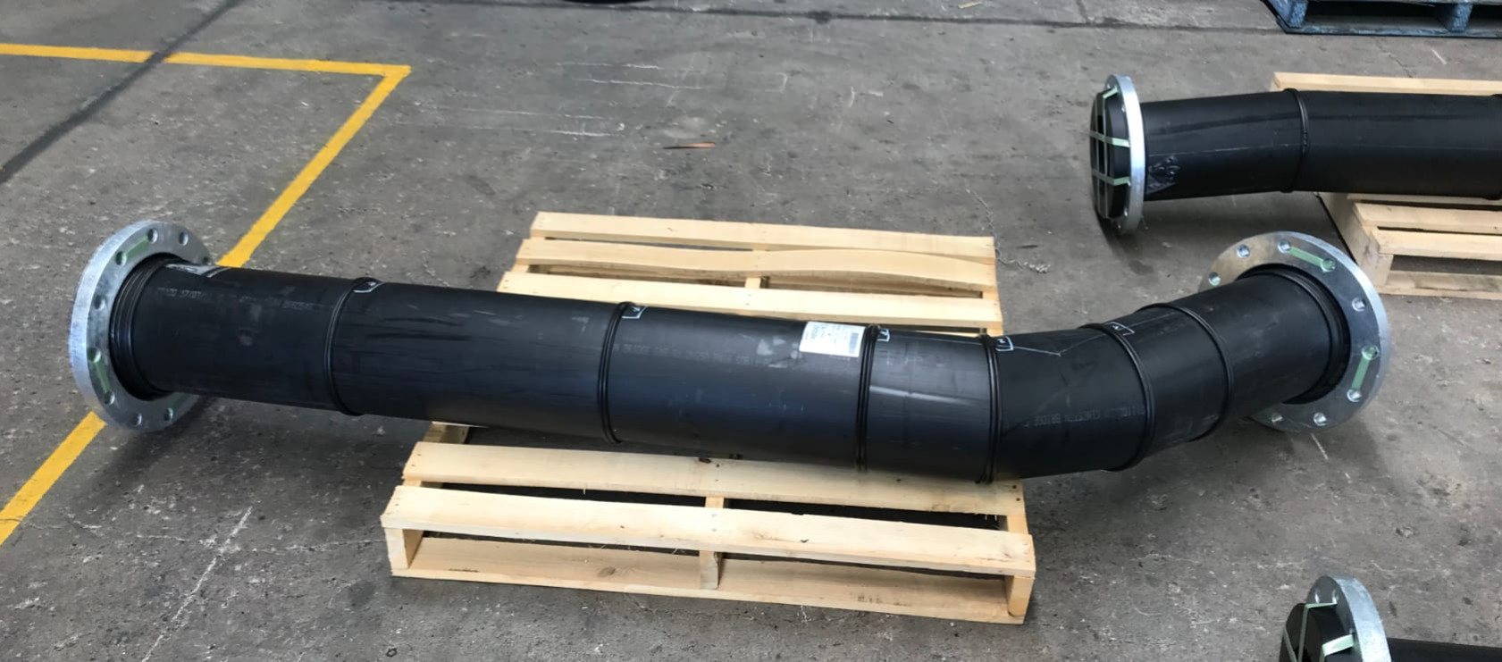 Iplex fabricated spools for gold mines 3
