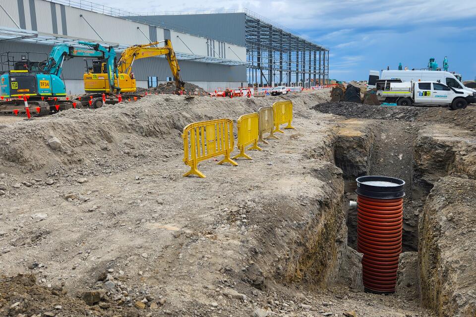 Iplex EziPit 1000 Maintenance Hole installed at Western Sydney International Airport v2